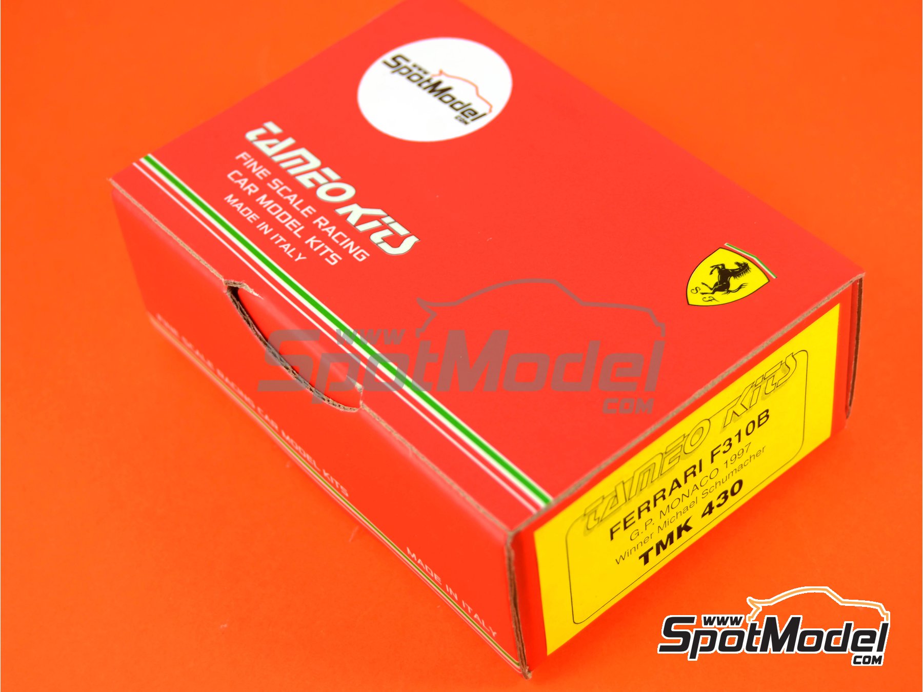 Kit Miniature à Monter Ferrari F1 2002 - Échelle 1/43 - Tameo TMK 308 - Michael Schumacher - Neuf